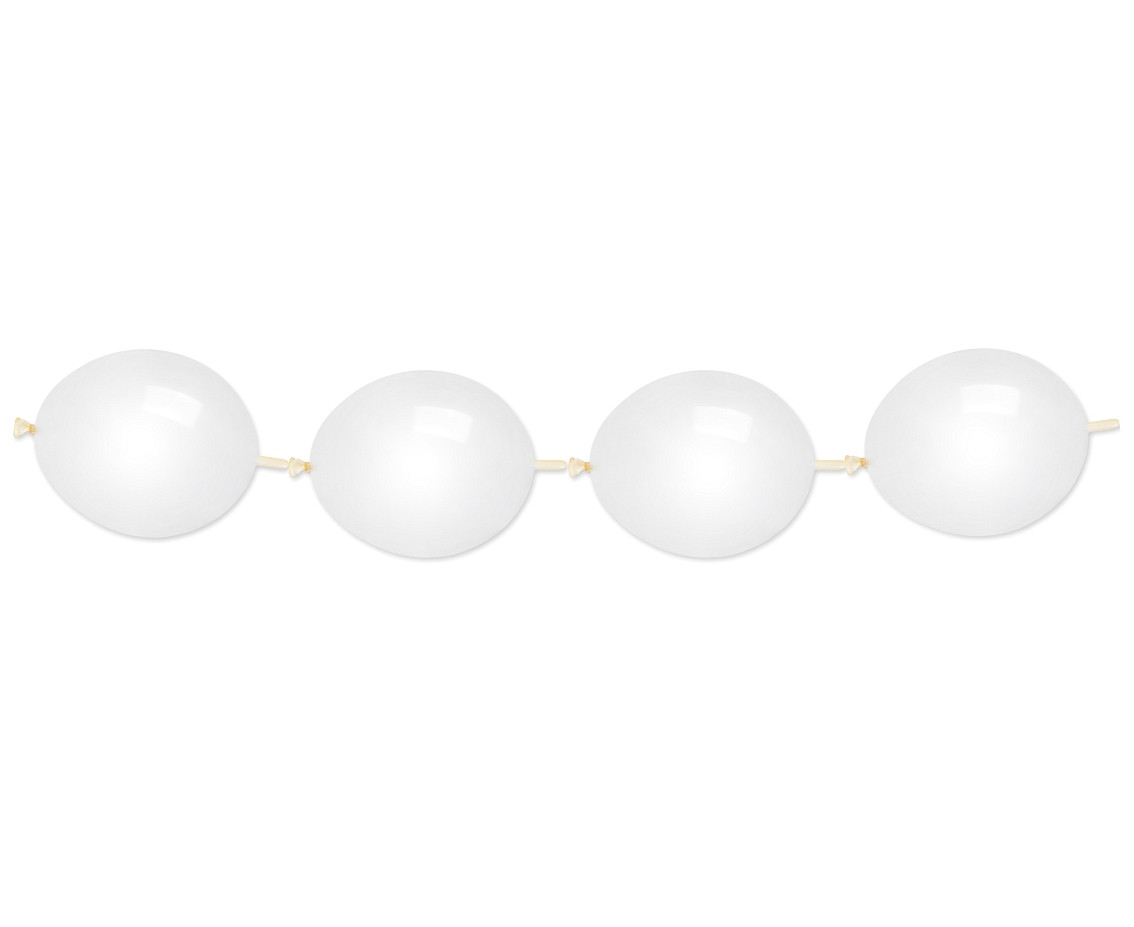 Balloons gemar 6", for garlands pastel transparent, 100pcs