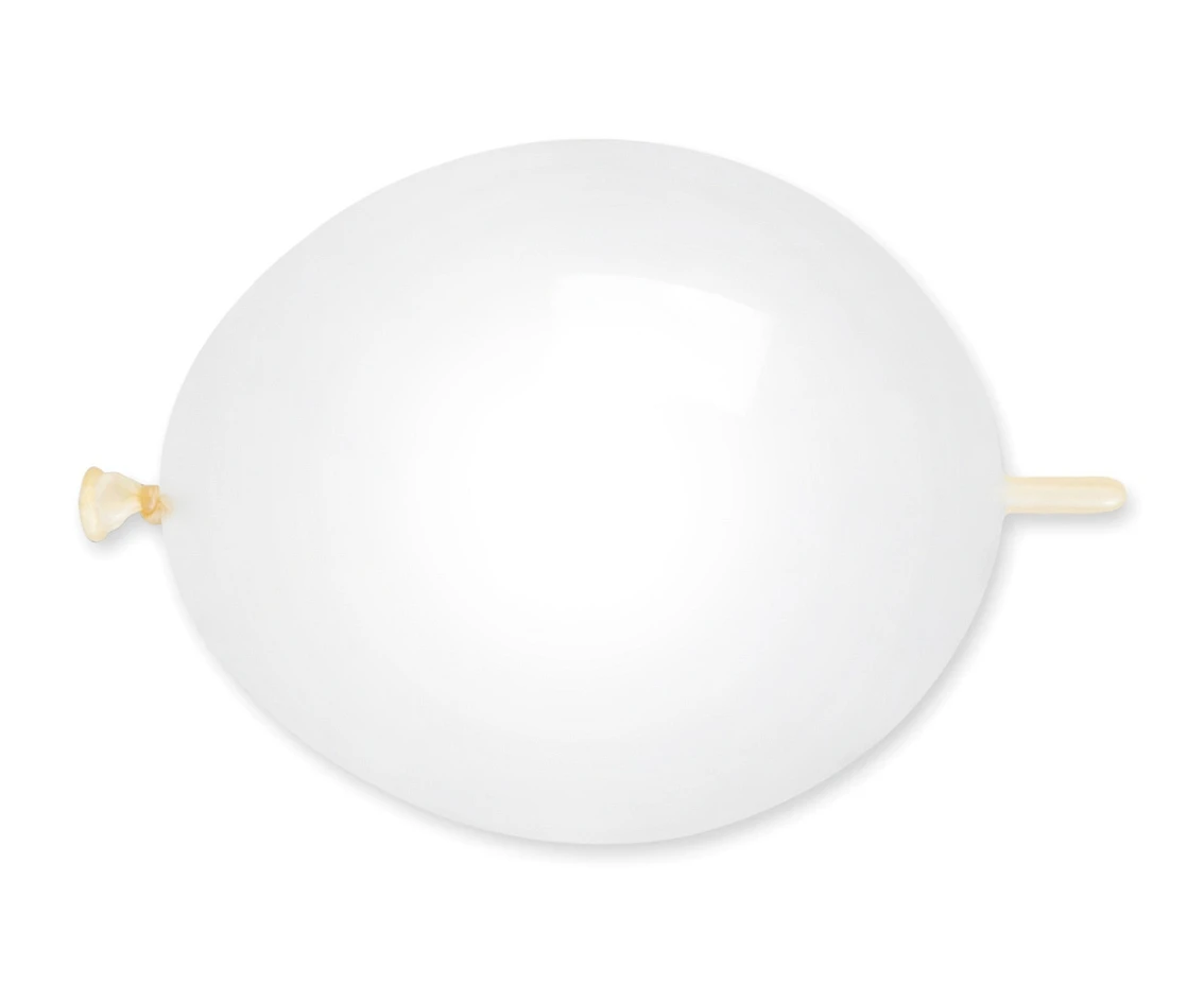 Balloons gemar 6", for garlands pastel transparent, 100pcs