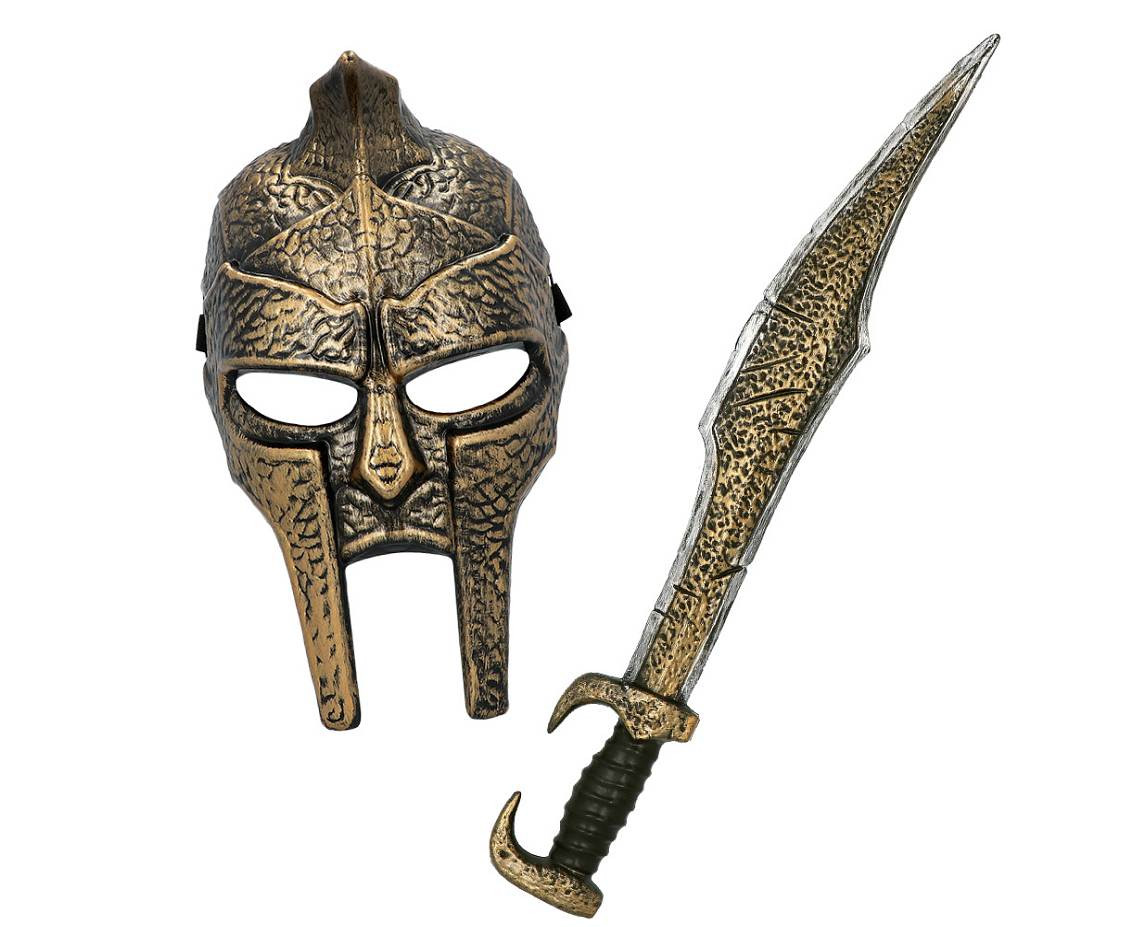 Spartan Set (mask and sword)