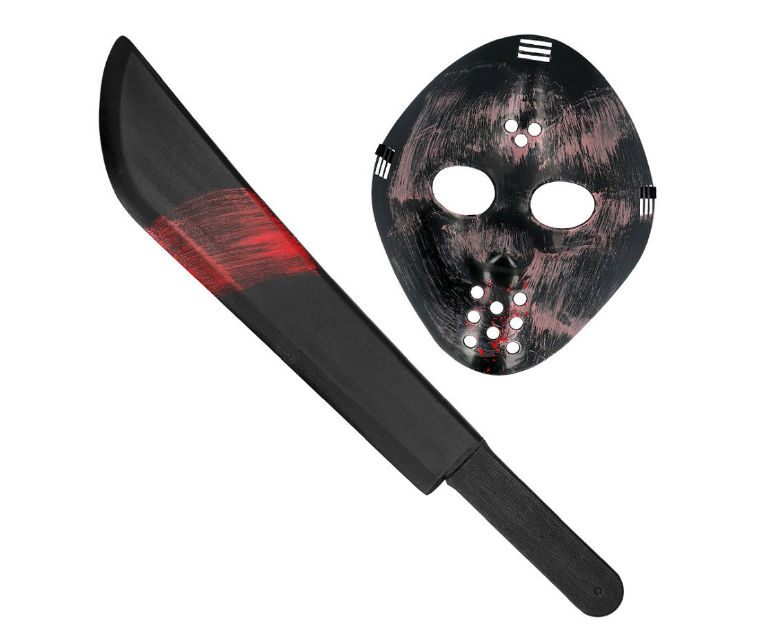 Assassin Set (53 cm face mask and machete)