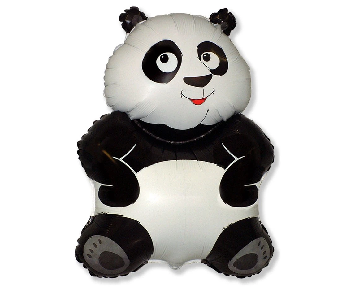 Foil Balloon 24" FX  - Panda Bear packed