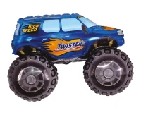 Foil Balloon 24" FX  - "TWISTER Car" (blue), packed