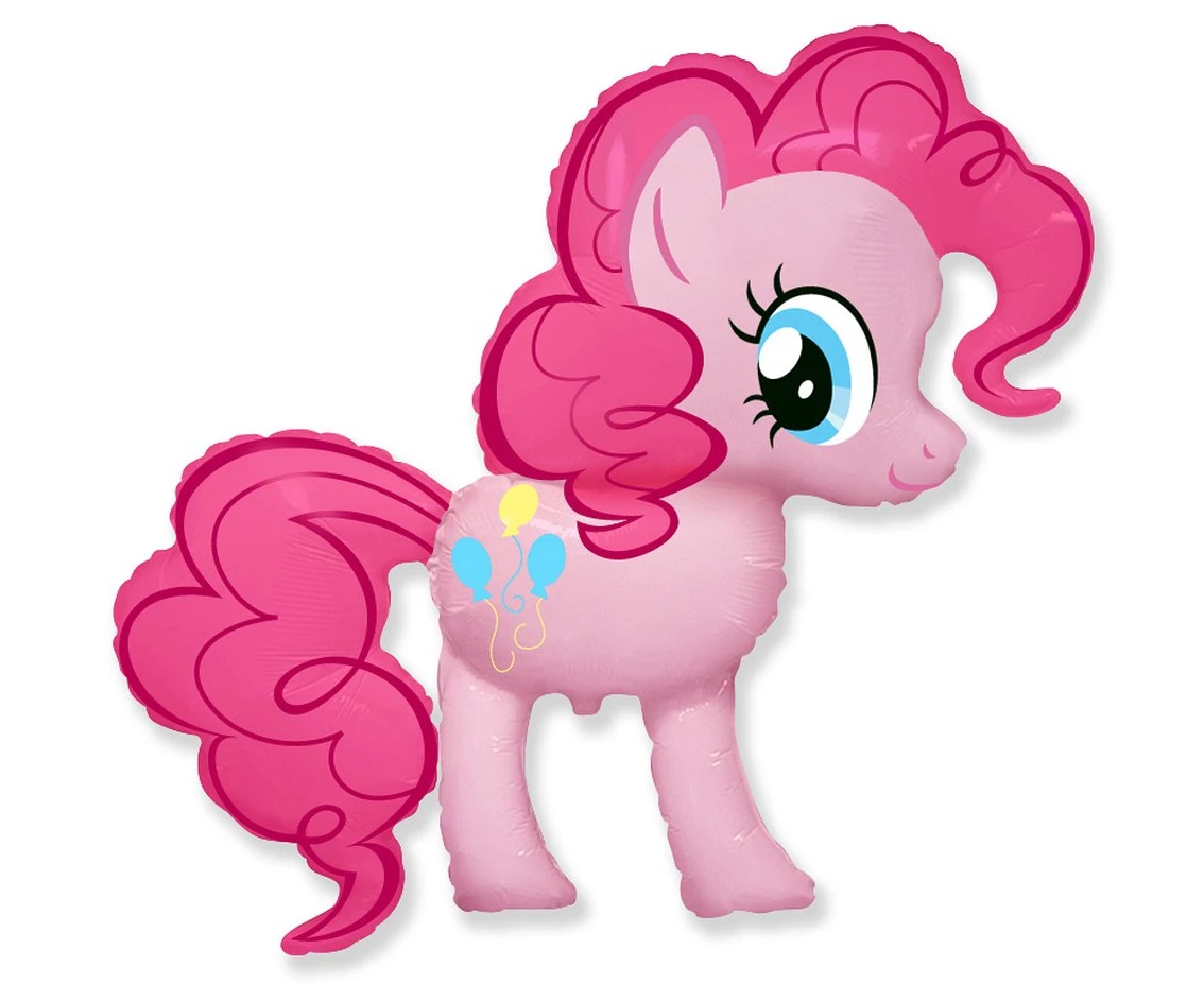 Foil Balloon 24" FX  - My Little Pony: Pinkie Pie, (paper packaging), packed