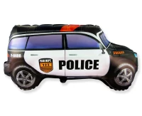 Foil Balloon 24" FX - Police Car (paper packaging), packed
