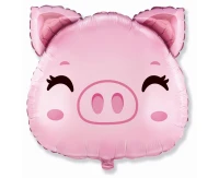 Foil Balloon 24" FX - Pig, packed