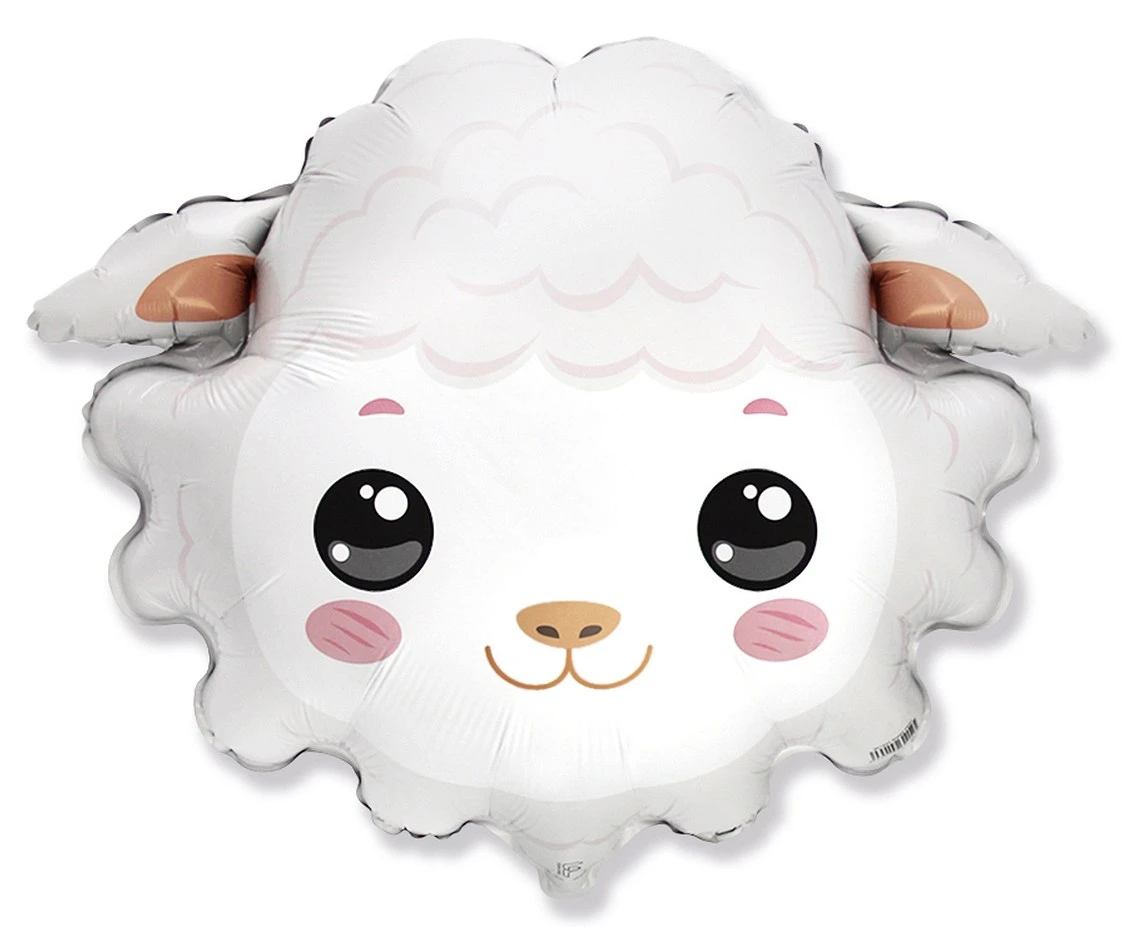 Foil Balloon 24 inch FX - Sheep, packed