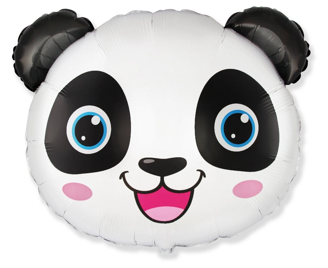 Foil Balloon 24" FX  - Panda, packed
