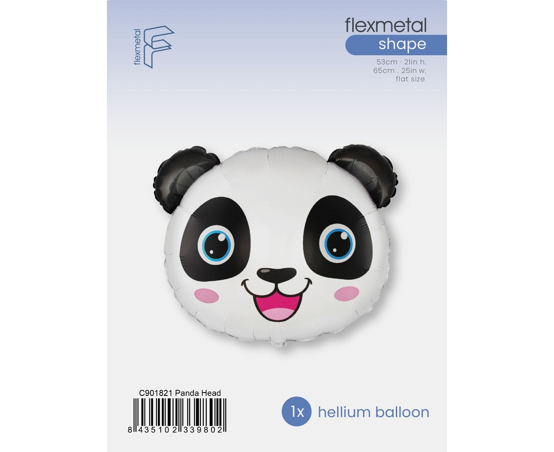 Foil Balloon 24" FX  - Panda, packed