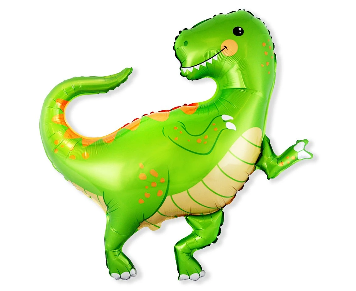 Foil Balloon 24" FX  - Dino, packed