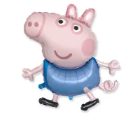Foil Balloon 24" FX Foil Balloon - George Pig (Paper Packaging), packed