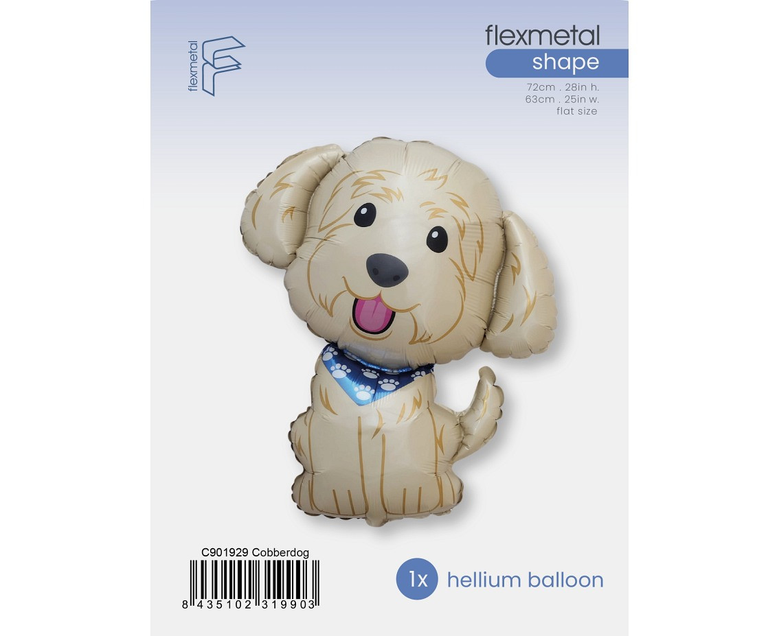 Foil Balloon 24" FX - Cobberdog, packed