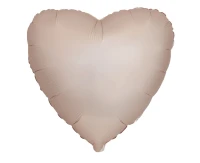 18" FX Foil Balloon - Heart (Matte Starlight Gold), packed