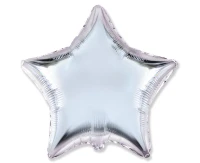18" FX Foil Balloon - Star (Silver), packed