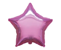 18" FX Foil Balloon - Star (Light Pink), packed