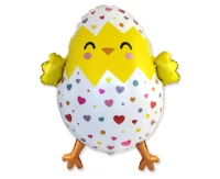Foil Balloon 24" FX - Happy Chicken, packed
