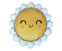 Foil Balloon 24" FX - Smiling Daisy, packed EOL