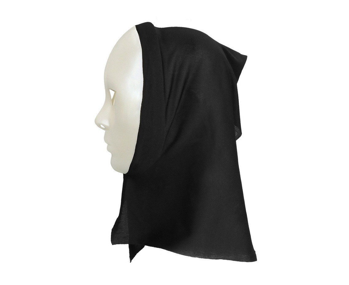 Mask Mime with hood white
