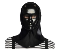 Mask Mime with hood black