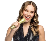 Microphone deluxe gold