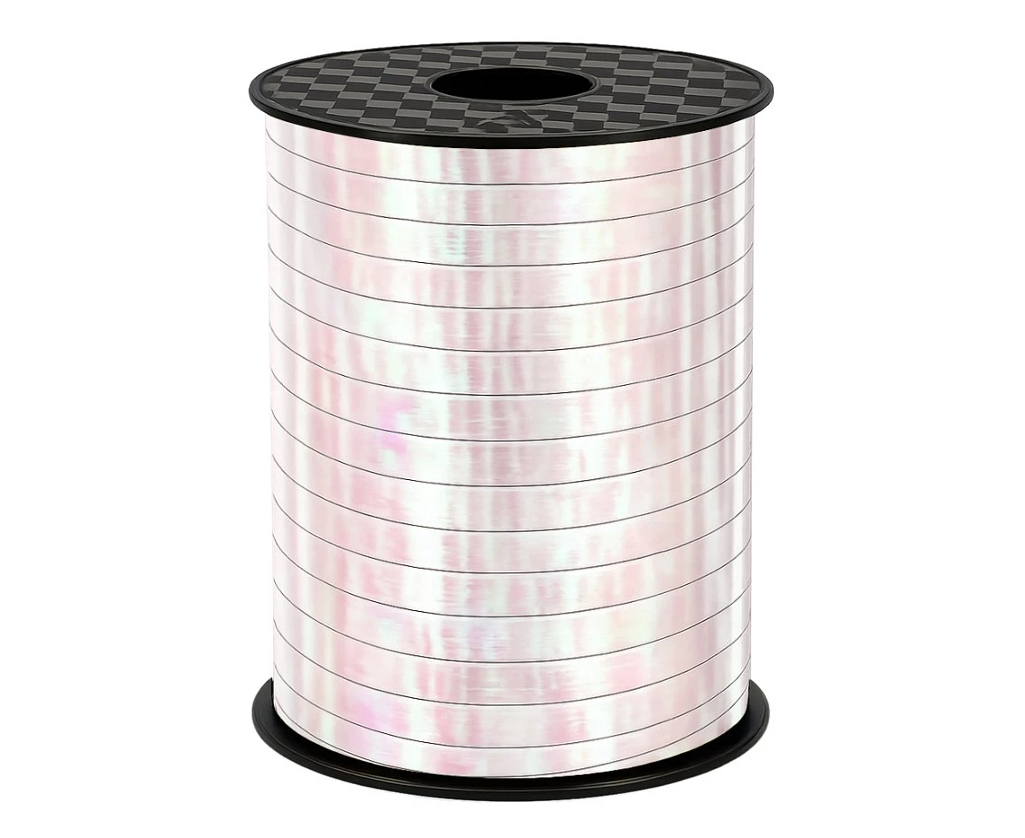 Iridescent white ribbon, 500 y (458 m)