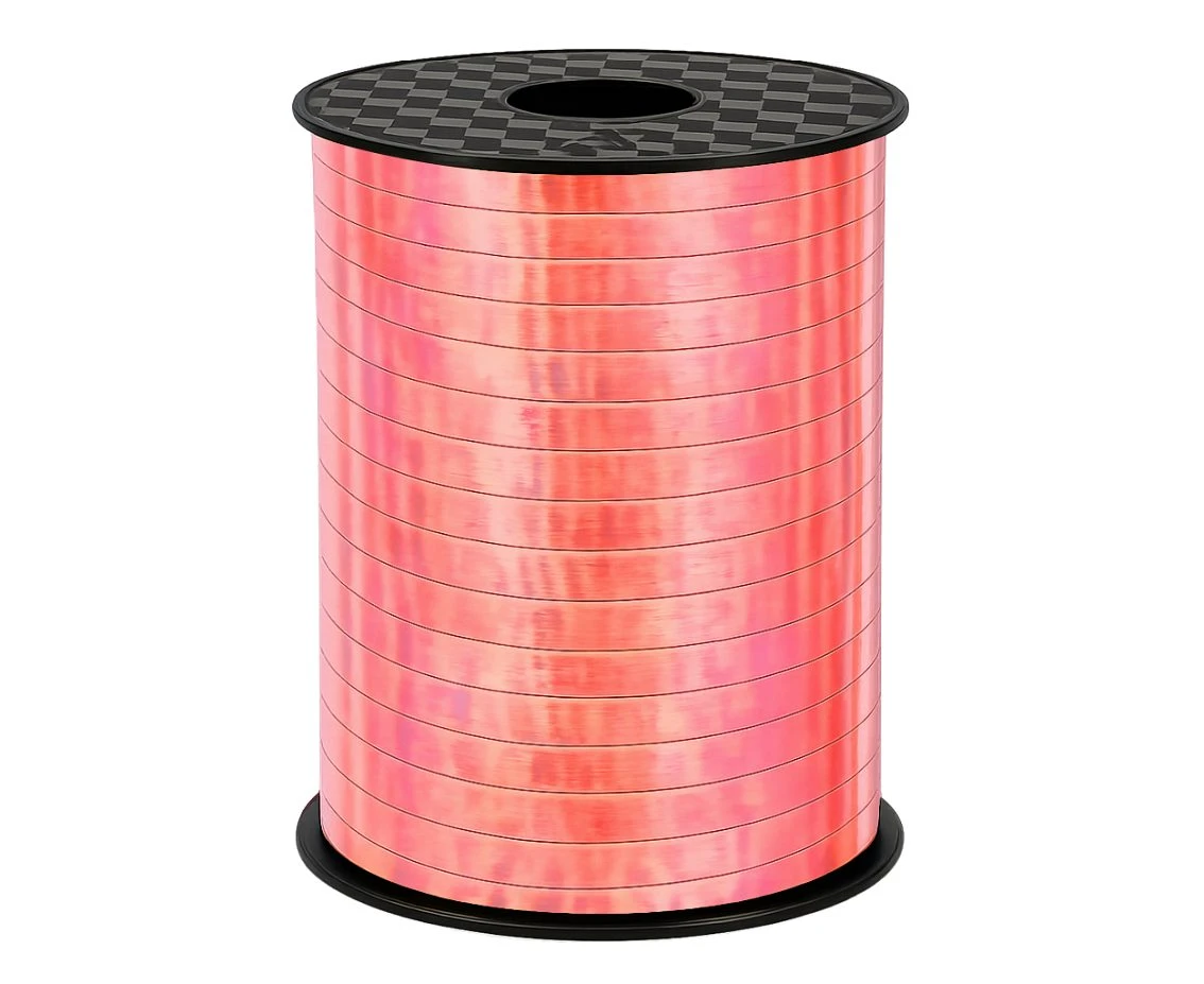 Iridescent peach ribbon, 500 y (458 m)