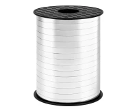 Lacquered white ribbon, 500 y (458 m)
