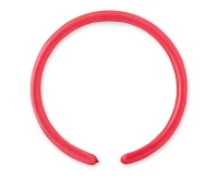 Balloons Gemar, modelling balloon, type 160, raspberry red, 100pcs