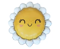 Foil Balloon 24"FX - Smiling Daisy, packed
