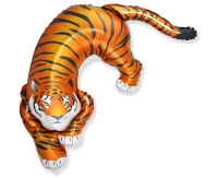 24" FX Foil Balloon - Wild Tiger packed