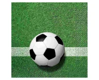 Paper napkins Football, 33x33 cm, 20 pcs