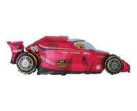 24" FX Foil Balloon - Formula 1 (red), packed