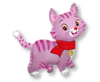 24" FX Foil Balloon - "Beautiful Pink Kitten", packed