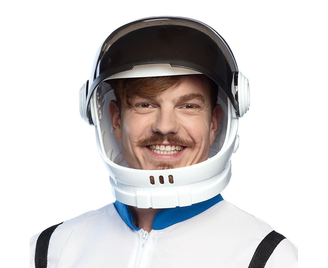 Helm astronaut volw. luxe