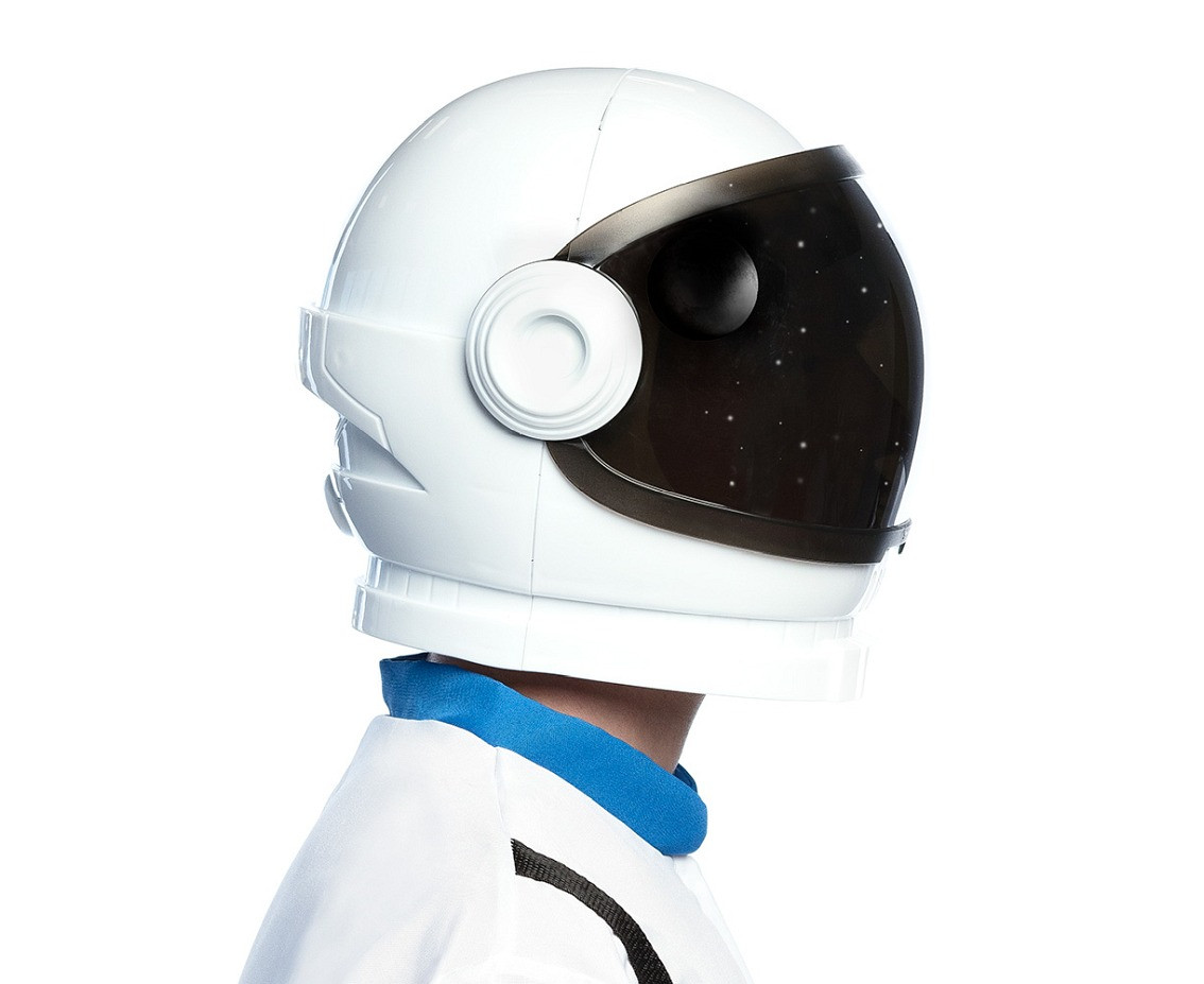 Helm astronaut volw. luxe