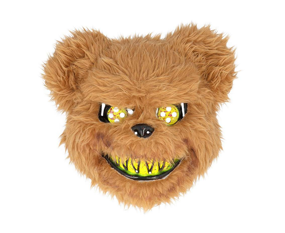 Plush mask Bloody Bear