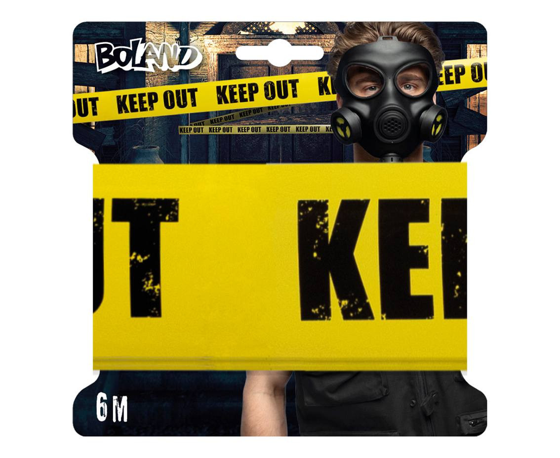 PE barrier tape KEEP OUT 6m