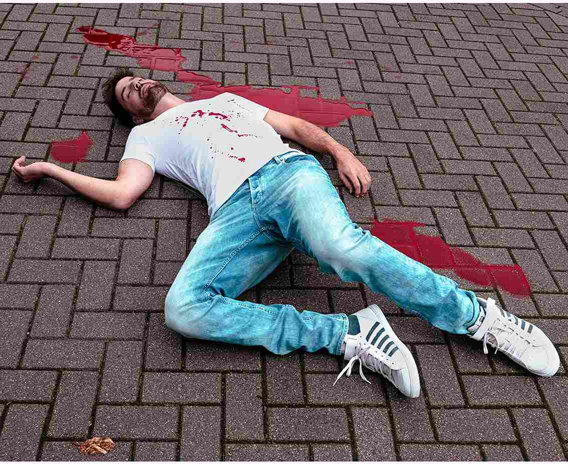 Bottle fake blood