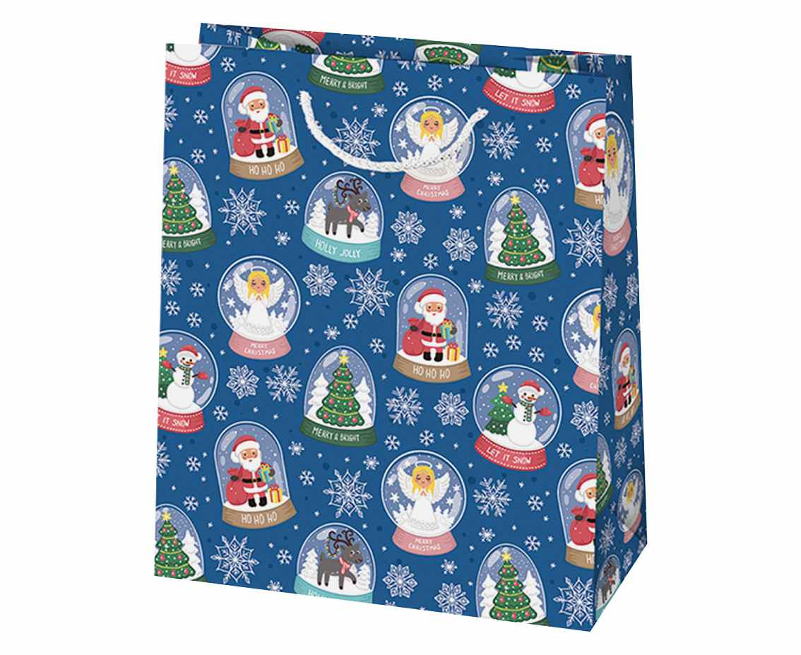 POLMAK Christmas decorative bag T4 190x230x105 Star set of 70 Graphics - Children''''s, Stars, Tradition 1pc.