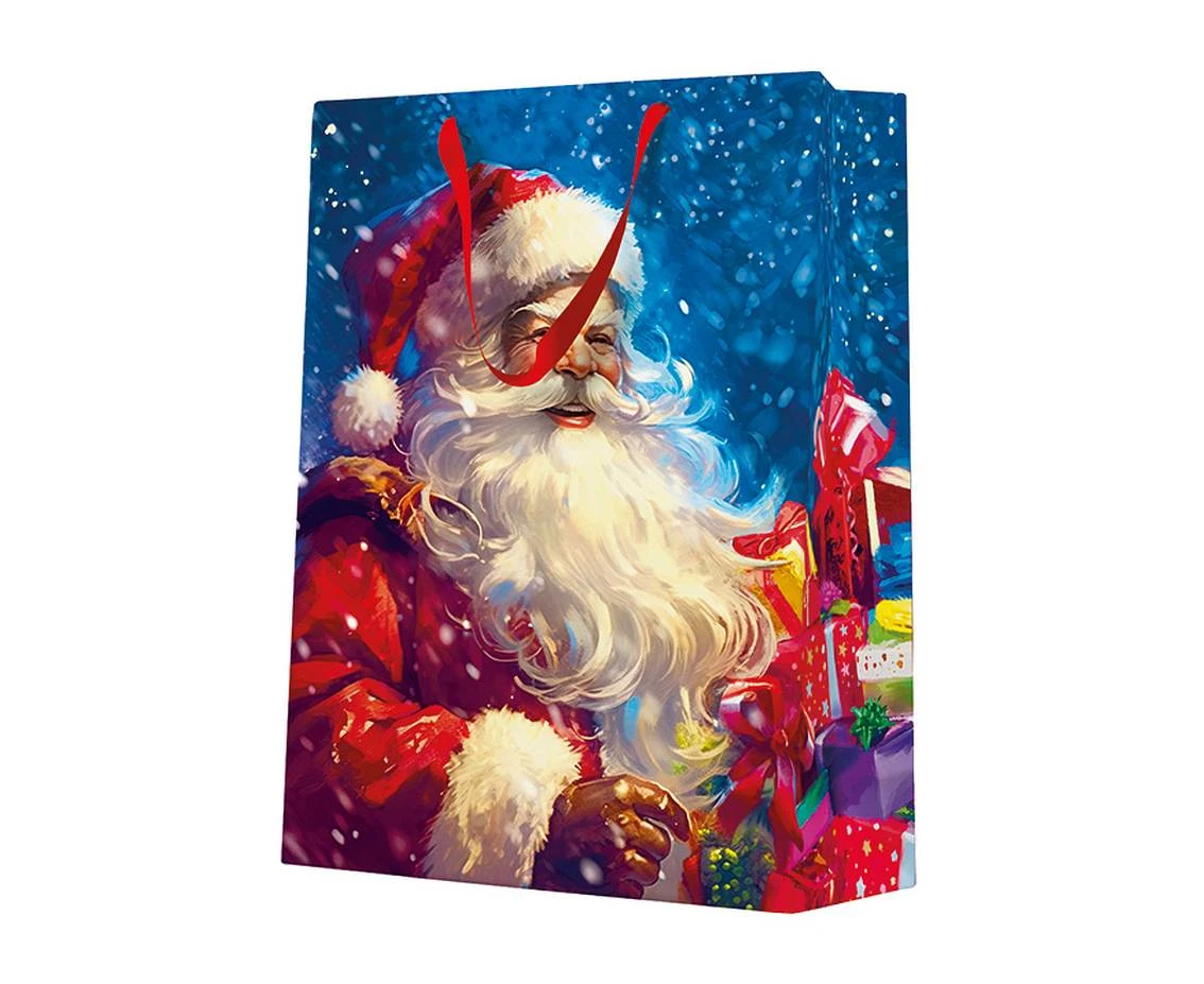 PAW Santa Claus Gift Bag with Gifts 20 x 25 x 10 cm