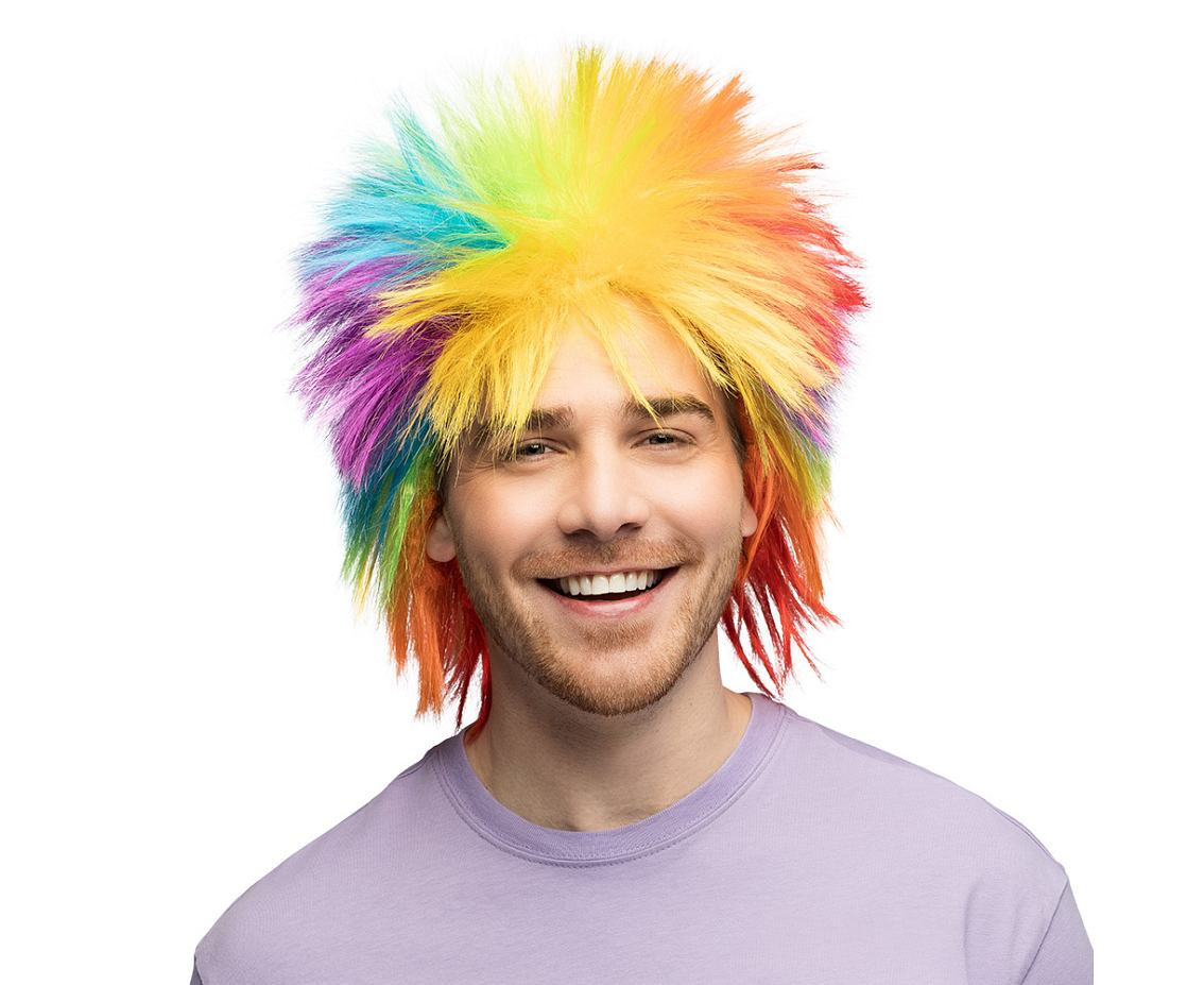 Wig Punky rainbow