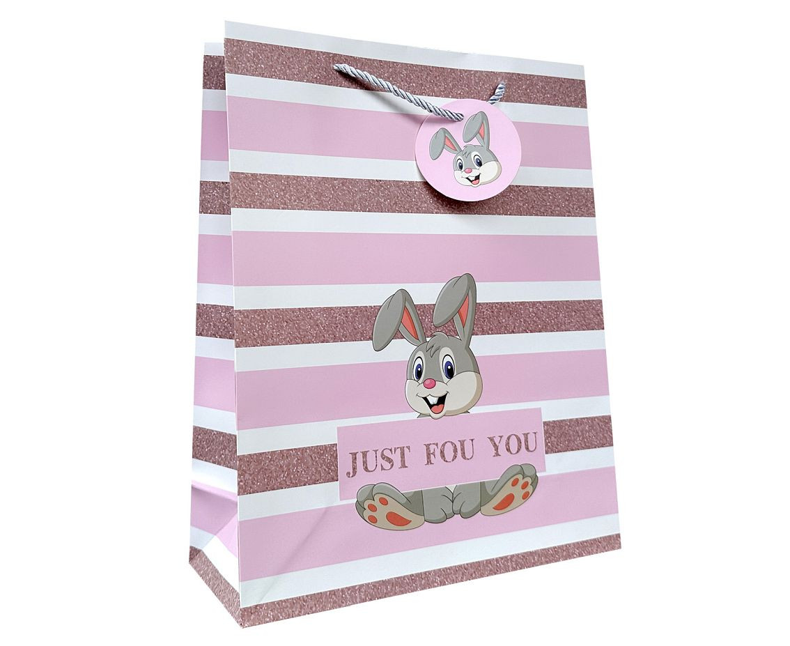 Gift bag A4 Girls mix 26x32x10cm, mix 1 pc