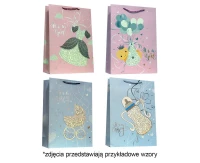 Gift bag A3 Baby shower 30 x40x12 cm mix, 1 pc