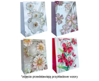 Gift bag  A5 Flowers 18x23x10 cm.. mix, 1 pc