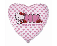 Foil balloon 24" FX - Hello Kitty (paper packaging),  packed