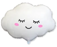 Foil balloon Cloud, packed, Fx, 24"