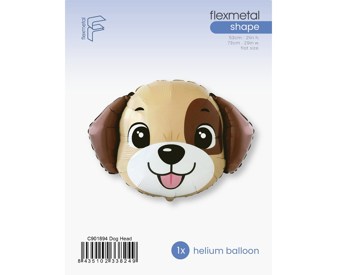 Foil balloon Dog (head), FX,
