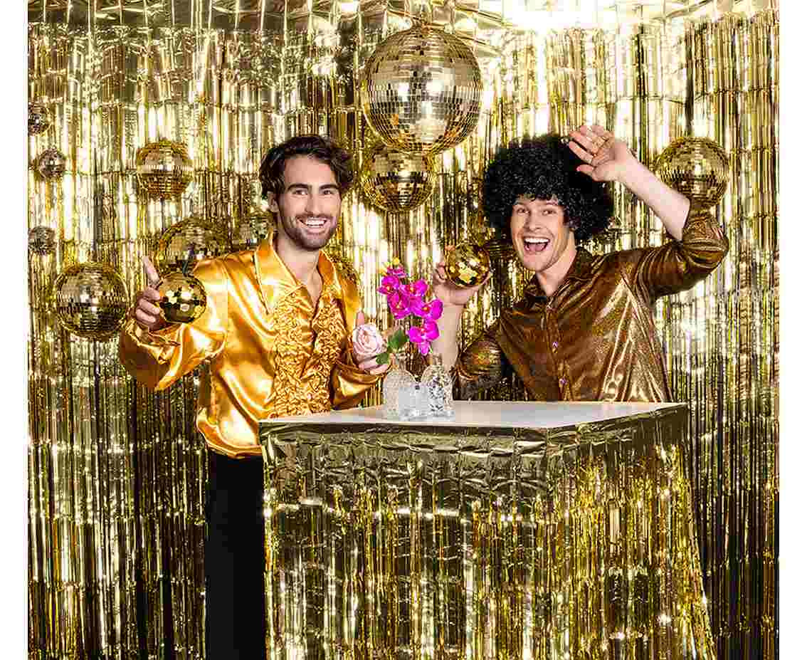 Disco ball gold (30 cm)
