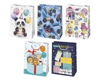 POLMAK Decorative bag T10 345x480x130 General set 42 Children''''s - Boy, Girl, Graphics, mix, 1 pc.