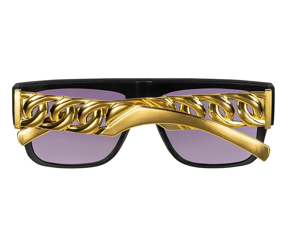 Set 90''s hip hop (bucket hat, party glasses, necklace)