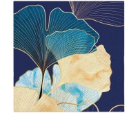 PAW Paper napkins Ginko flowers 33x33 cm, 20 pcs